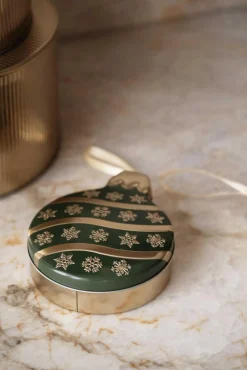 New Kakeboks julekule grønn Bokser|Juleservering