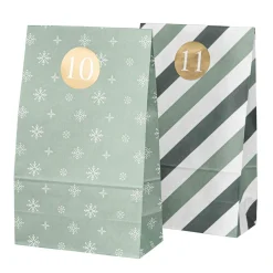 Discount Klistremerker 1-24 Rund Gaveinnpakking