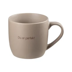 Outlet Kopp Du er perfekt, beige Krus
