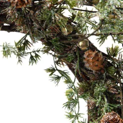 Discount Krans Sedertre Kunstige Blomster|Juletrær Og Julegrønt