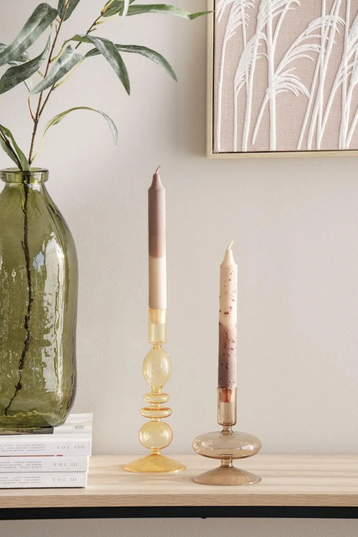 Discount Kronelys 3pk håndlaget Kronelys