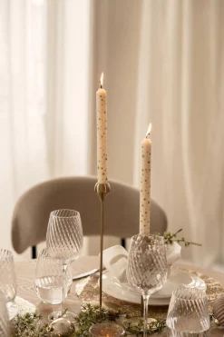 Hot Kronelys Stjerner 25cm 2 pk Kronelys|Julelys Og Lysestaker