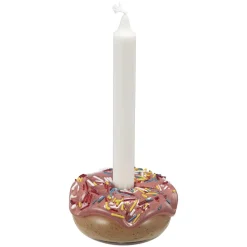 Outlet Kronelysestake Donut 5,5 cm Lysestaker