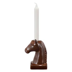Best Kronelysestake Hest 14,6 cm Lysestaker