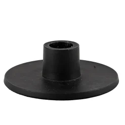 Hot Kronelysestake lana sort 10 cm Lysestaker