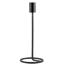 New Kronelysestake Lea 23,5 cm sort Lysestaker