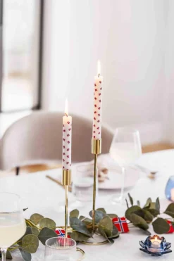 Online Kronelysestake Lea gull 28,5 cm Lysestaker