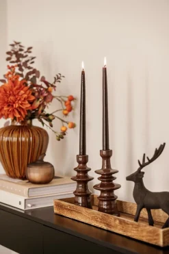 Discount Kronelysestake Lodge 19 cm Lysestaker