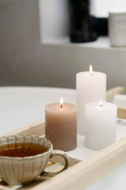 Hot Kubbelys 14 cm hvit Kubbelys