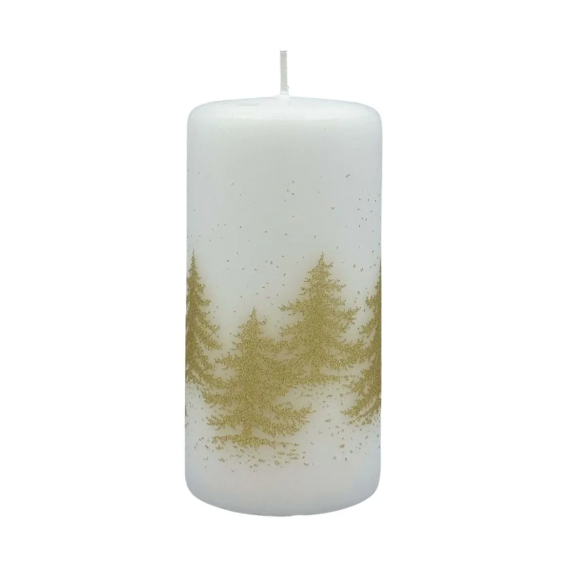 Online Kubbelys gulltre hvit Kubbelys|Julelys Og Lysestaker