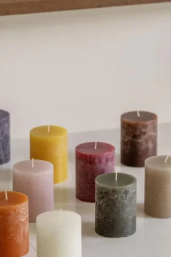 Outlet Kubbelys Rustikk 9cm rosa Kubbelys