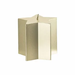 Best Kubbelys stjerne 7,5cm gull Kubbelys|Julelys Og Lysestaker