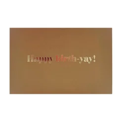 Hot Liggende kort Happy birth-yay! Kort