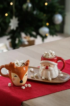 Løper Tuva rød Duker, Spisebrikker, Brikker Og Løpere|Juletekstil