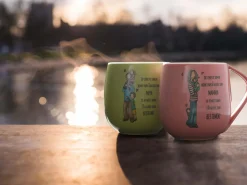 Lykketegning - Bestefar Krus 40 cl grønn Krus