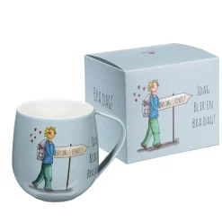 Best Lykketegning - Bra dag 40 cl blå Krus