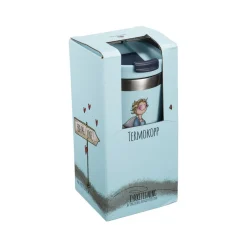 Outlet Lykketegning - Bra dag Termokopp blå Termokopper