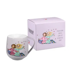 Lykketegning - Vennekrus lilla Krus