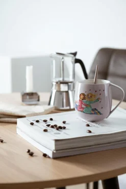 Lykketegning - Vennekrus lilla Krus