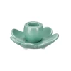 Sale Lysestake Blossom 9,5cm, grønn Lysestaker