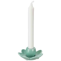 Sale Lysestake Blossom 9,5cm, grønn Lysestaker
