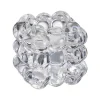 New Lysestake kombi Bubbles 6,5cm klar Lysestaker