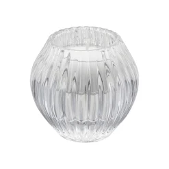 Lysestake Kombi Rille 7 cm klar Lysestaker