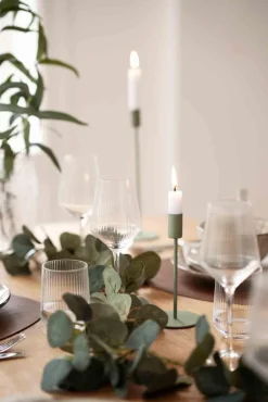 Hot Lysestake Melina 18cm grønn Lysestaker