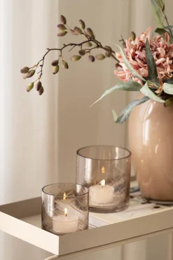 Hot Lyslykt Billie rutet 10 cm Lykter|Lysestaker