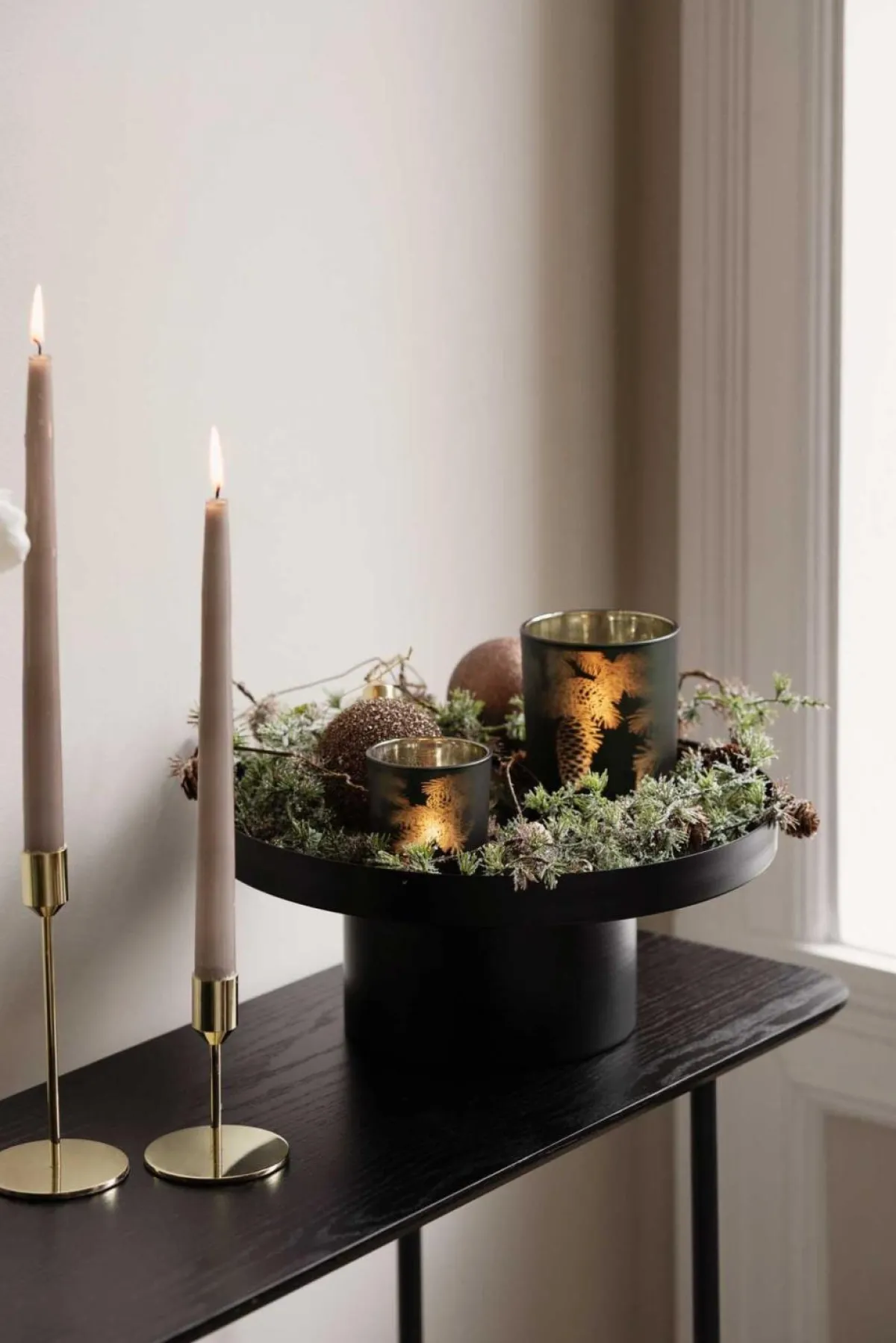 Discount Lyslykt Granskatt 12.5cm Lykter|Julelys Og Lysestaker