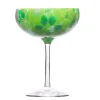 Sale Magnor - Swirl Champagneglass, grønn Glass