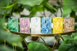 Sale Magnor - Swirl drikkeglass/lykt rosa Glass