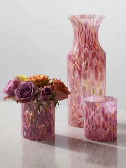 Outlet Magnor - Swirl karaffel/vase, rosa Servering