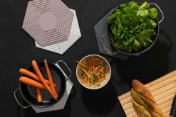 Best Modern House - Ime Gryteklut 2-pk grå Kjøkkentekstil