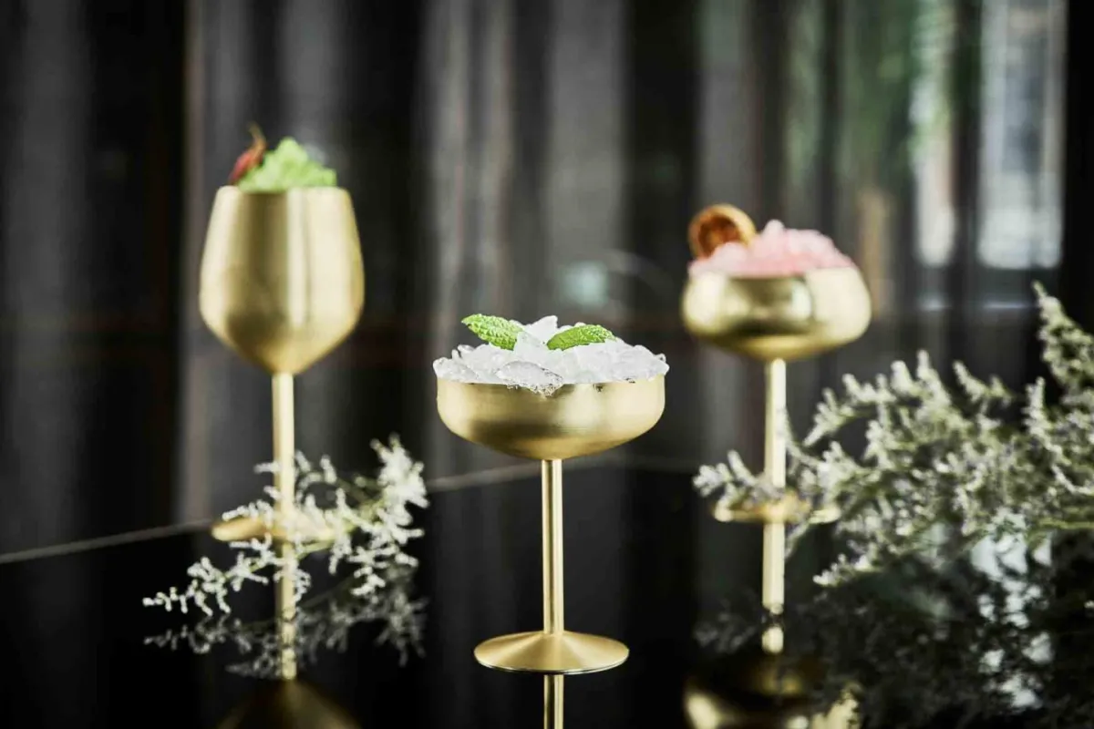 Modern House - Sontell Gold Champagnebeger 180 ml Glass