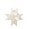 Discount Papirstjerne 3D 2pk hvit Julekuler