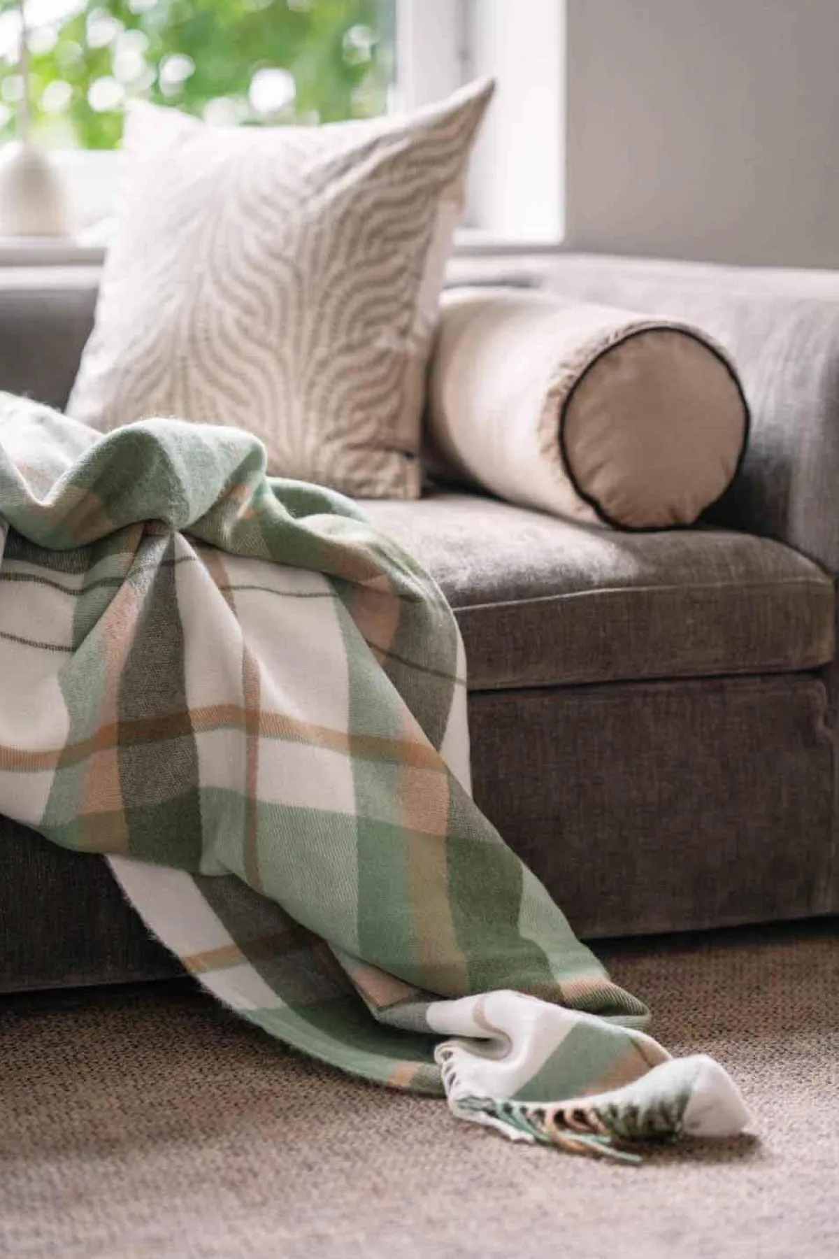 Best Pledd Tartan 130x170 cm grønn Pledd