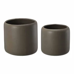 Potte Zen 17 cm Blomsterpotter Og Pidestaller