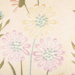 Puterekk Saga brodert multi 48x48cm Putetrekk