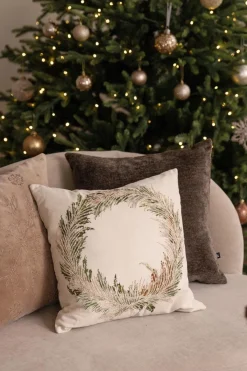 Putetrekk Vintermagi 48x48cm Putetrekk|Juleputer