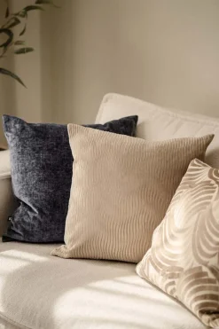 New Putetrekk Chenille 48x48cm mørk blå Putetrekk