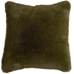 Online Putetrekk Faux fur 48x48cm, grønn Putetrekk