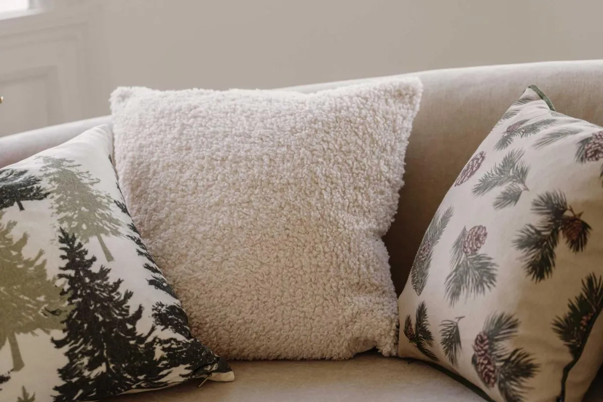 Outlet Putetrekk Furufunn 48x48cm Putetrekk|Juletekstil