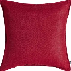 Discount Putetrekk Herringbone 48x48cm rød Putetrekk|Juletekstil