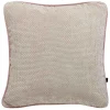 New Putetrekk Kayla med piping48x48 cm lys beige Putetrekk