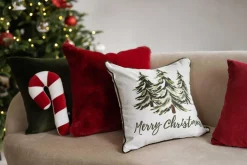 Putetrekk Merry 48x48cm Putetrekk|Juletekstil