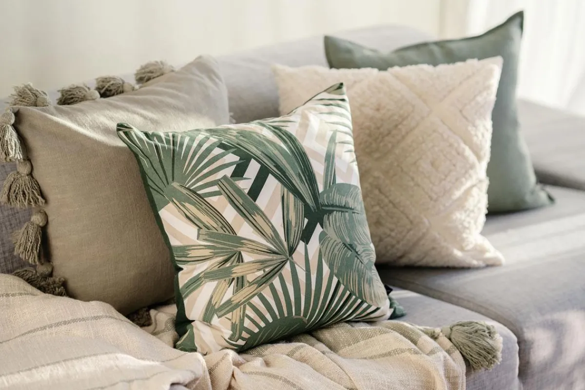 Clearance Putetrekk palmesus 48x48 cm Putetrekk