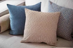 Clearance Putetrekk Waves 48x48 cm blå Putetrekk