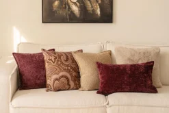 Best Putetrekk Wilma 45x45cm burgunder Putetrekk