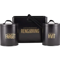 Rengjøringsboks sort Bokser|Oppbevaring Og Kurver